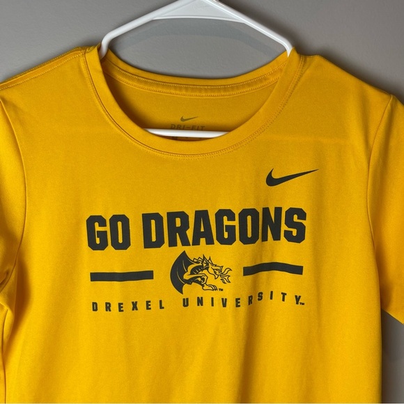 Drexel University Nike Dri-Fit Tee Go Dragons M - Picture 3 of 7